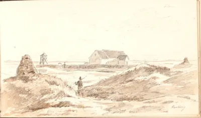 Klitlandskab ved Råbjerg Kirke