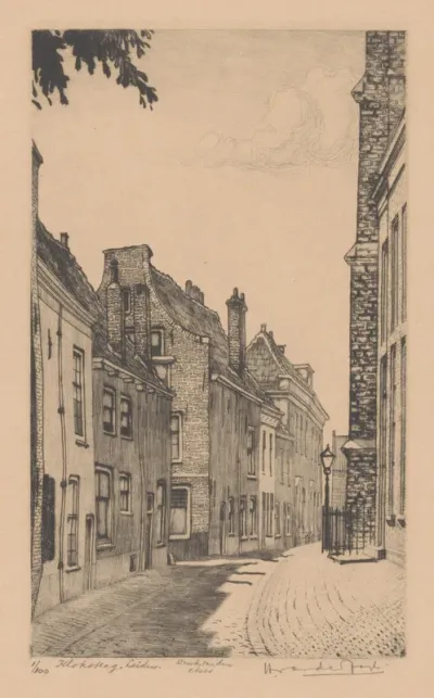 Kloksteeg te Leiden