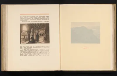 Kloostergang in het klooster van Agios Stefanos in de Meteora