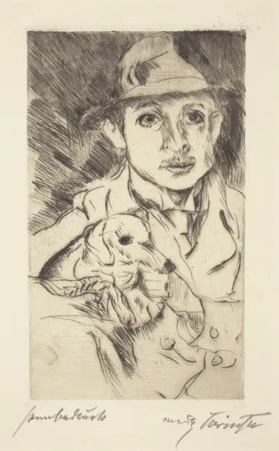 Knabe mit Hund (Boy with Dog)