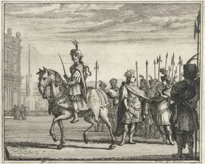 Knecht te paard en koning te voet