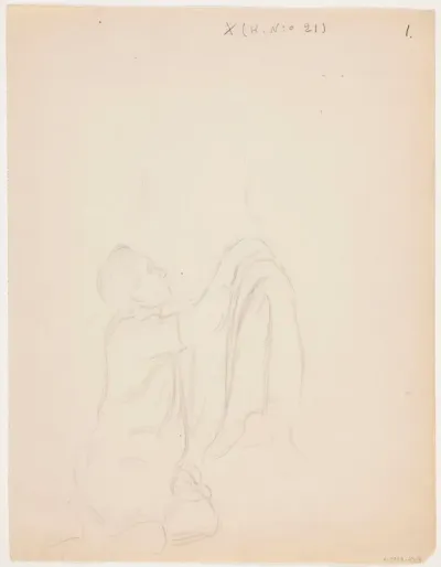 Kneeling Person