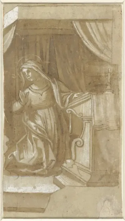 Knielende Maria