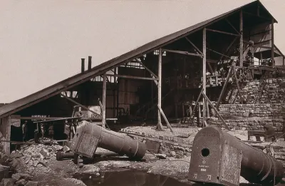 Knight's Battery, South Africa: premises of the Witwatersrand Gold Mining Company