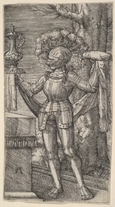 Knight with Bread and Wine