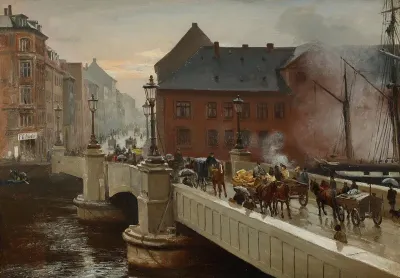 Knippelsbro in Copenhagen, Denmark