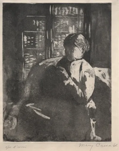 Knitting in the Library