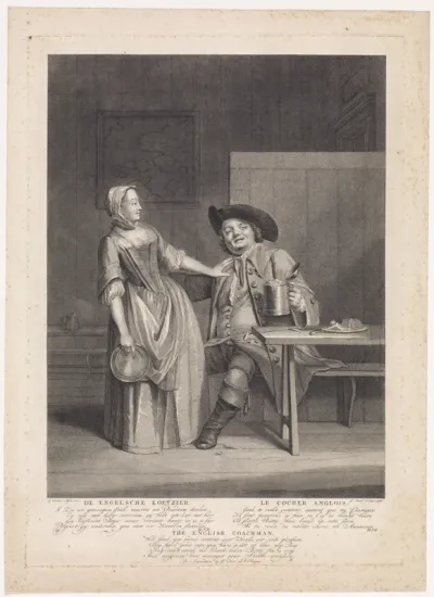 Koetsier in een herberg
