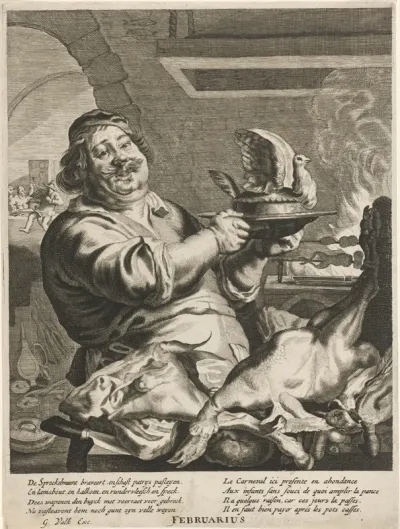 Kok met een pastei