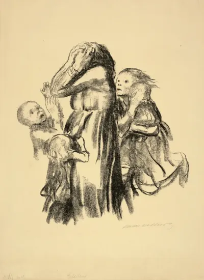 Kollwitz, Käthe: Gefallen!