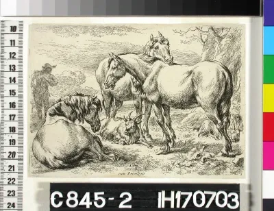 Kolme hevosta (Les Chevaux)