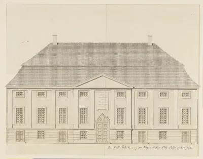 Komediehuset. Facade