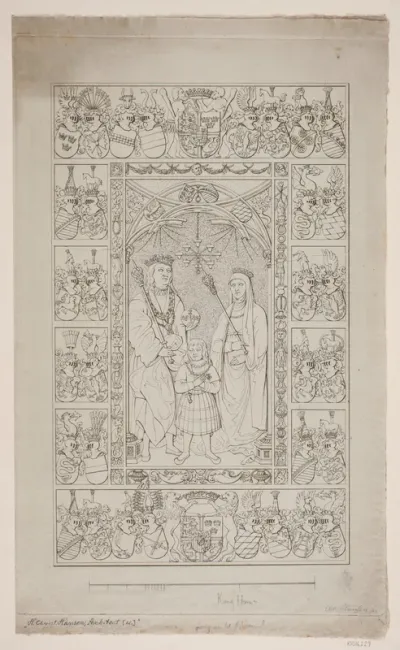 Kong Hans og Dronning Christines gravmæle i St. Knuds Kirke i Odense
