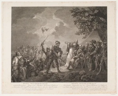 Kong Valdemar II's navnkundige slag ved staden Wolmar i Letland, 1219
