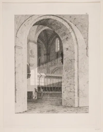 "Kongegravene i Ringsted Kirke". Planche III