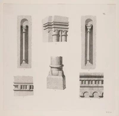 "Kongegravene i Ringsted Kirke". Planche VI
