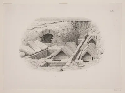 "Kongegravene i Ringsted Kirke". Planche XIII