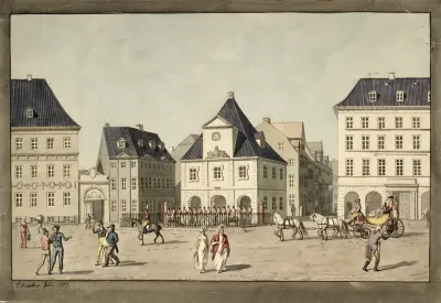 Kongens Nytorv med Hovedvagten