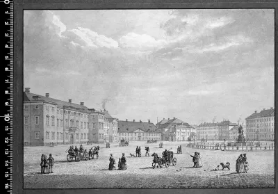 Kongens Nytorv set fra Thotts Palais