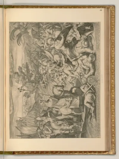König Ferdinand von Kastilien und Leon im Sieg über die Mauren