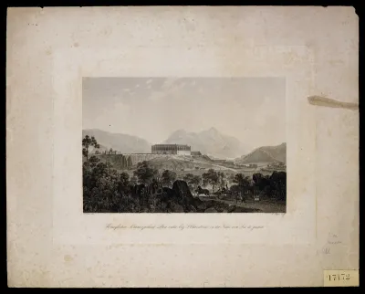 Königlicher Sommerpalast Boa vista bey S. Christovão, in der Nahe von Rio de Janeiro