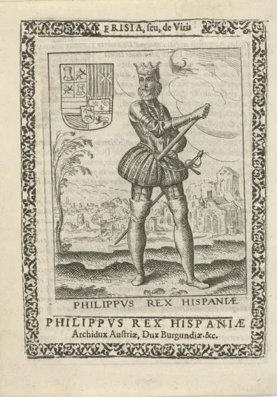 Koning Filips II, erfpotestaat van Friesland