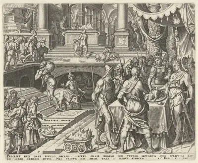 Koning Josia viert Pesach