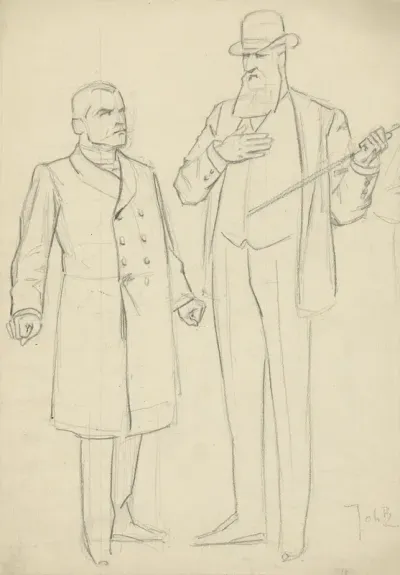 Koning Leopold en Loubet
