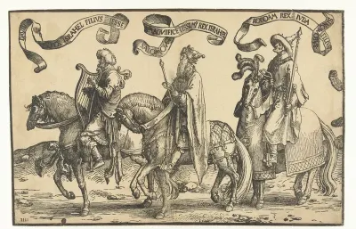 Koningen David, Salomo en Jerobeam