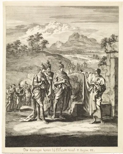 Koningen van Israël, Juda en Edom bij Elisa