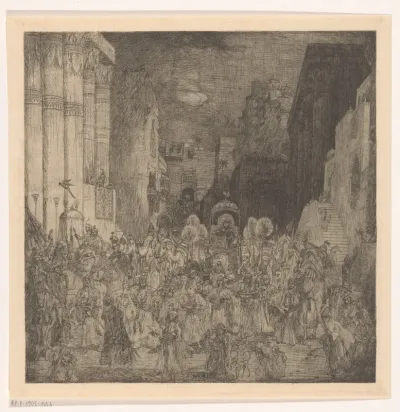 Koningin van Seba in Jeruzalem