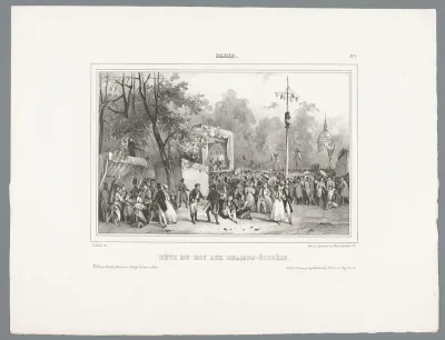Koningsdag op de Champs-Élysées