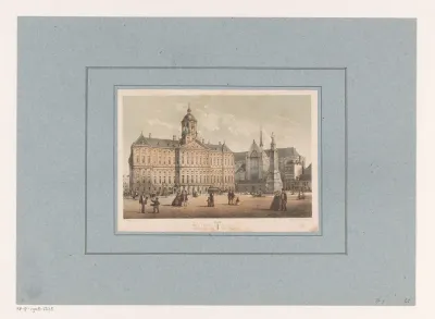 Koninklijk Paleis op de Dam in Amsterdam