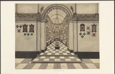 Koor van de kerk te Asperen