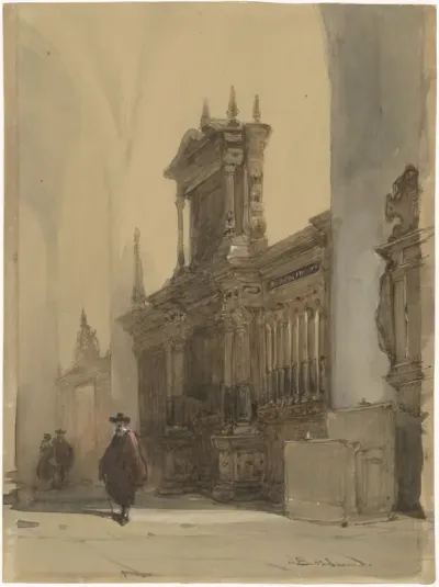 Koorhek van de Nieuwe Kerk, Delft