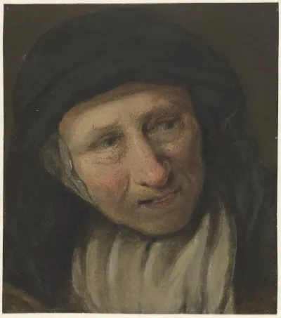 Kop van een vrouw