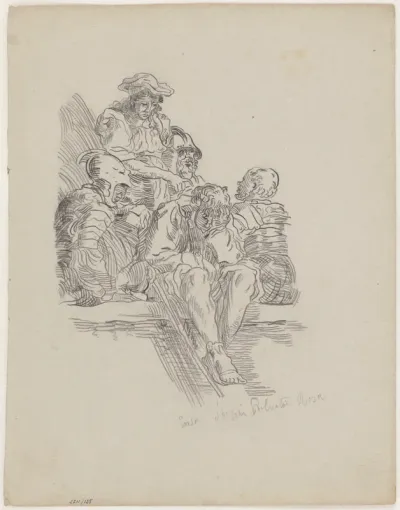 Kopie naar Salvator Rosa