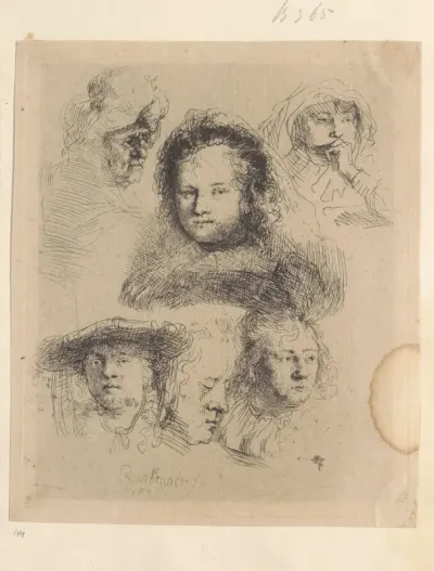 Kopstudies van Saskia en anderen