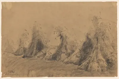 Korenschoven te Hilversum