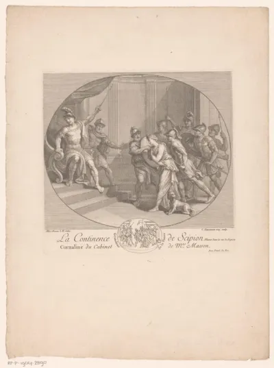 Kornalijn met de onthouding van Scipio