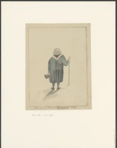 Kostuum van een lid van Het Directoire