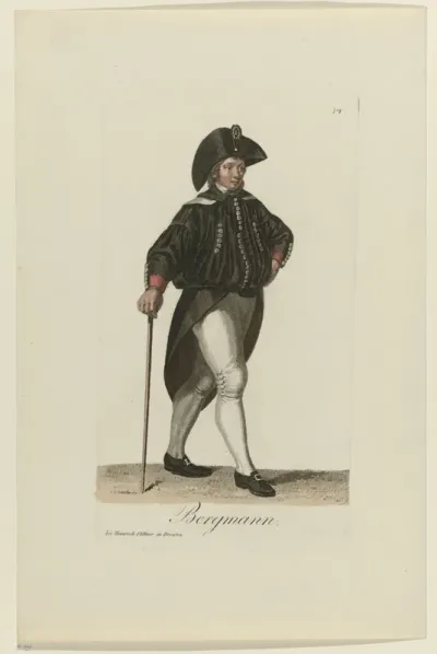 Kostuum van een mineur