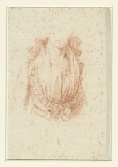 Kostuumstudie voor een portret van Madame Moreau