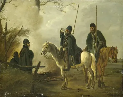 Kozakkenvoorpost in 1813