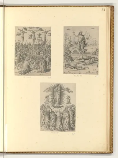 Kreuzigung Christi; Auferstehung; Christi Himmelfahrt