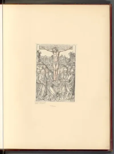 Kreuzigung Christi (Buchillustration)