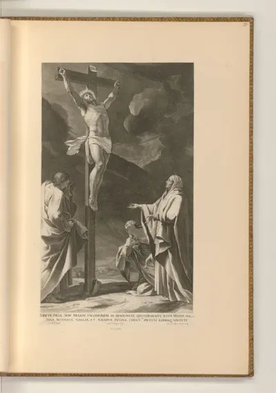 Kreuzigungsgruppe mit dem Evangelisten Johannes, Maria und Maria Magdalena