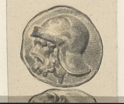 Krijger met helm