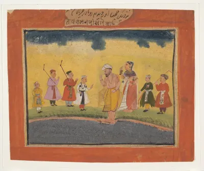 Krishna's Parents Search for Him