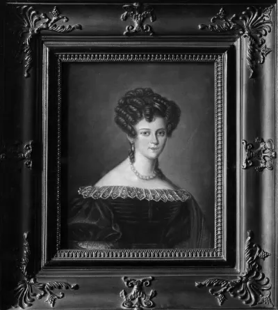 Kristina Fredrika Sparrsköld (1777-1828), married to professor Nils Henrik Sjöborg